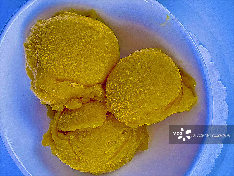 芒果沙冰甜点图片素材