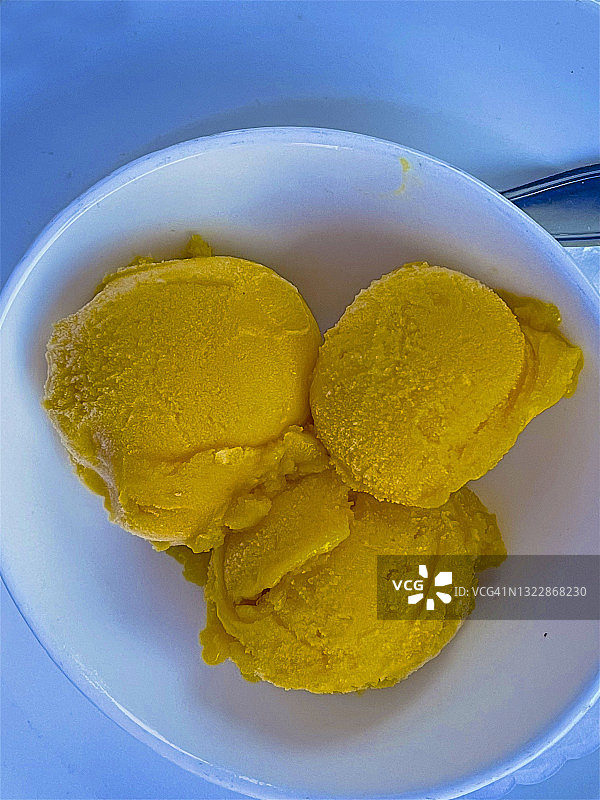 芒果沙冰甜点图片素材