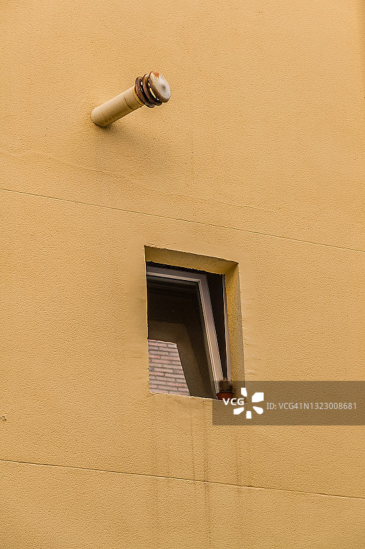 窗户与盆栽仙人掌图片素材