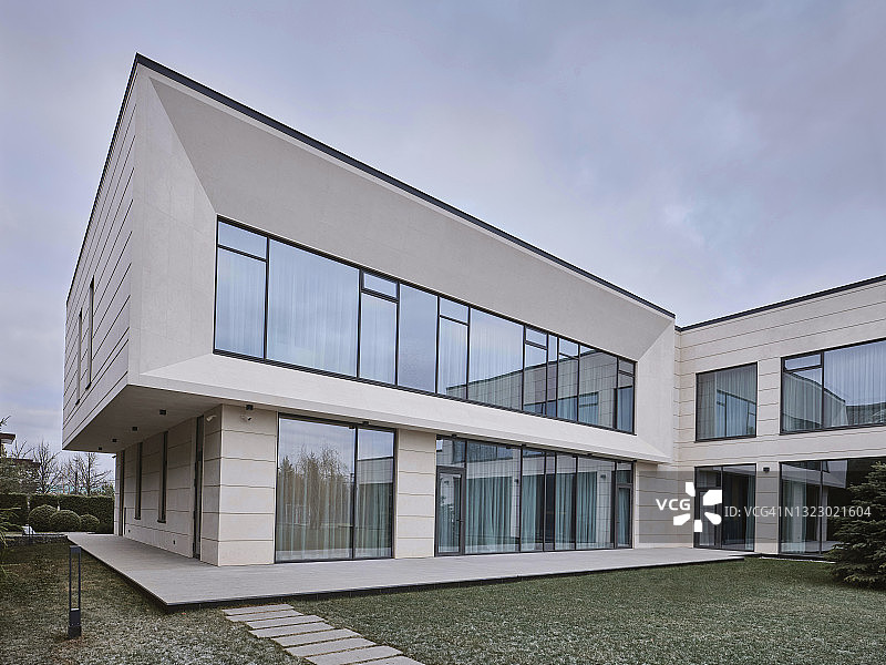 莫斯科附近的私人别墅图片素材