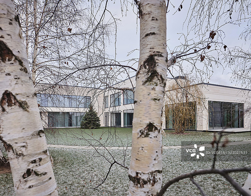 莫斯科附近的私人别墅图片素材