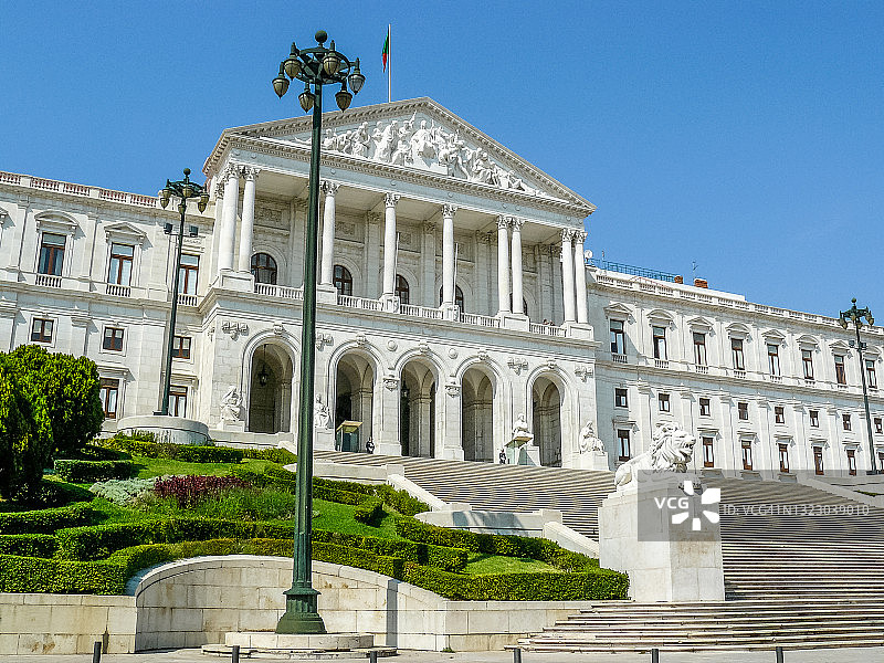 里斯本的葡萄牙议会图片素材