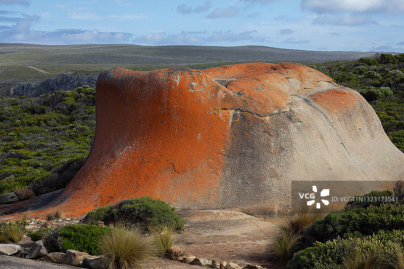 袋鼠岛非凡的岩石图片素材