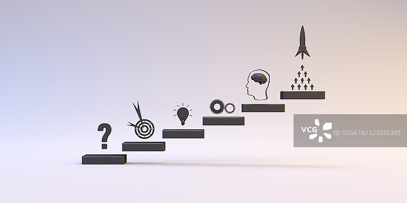 问题与解决方案数字概念图片素材