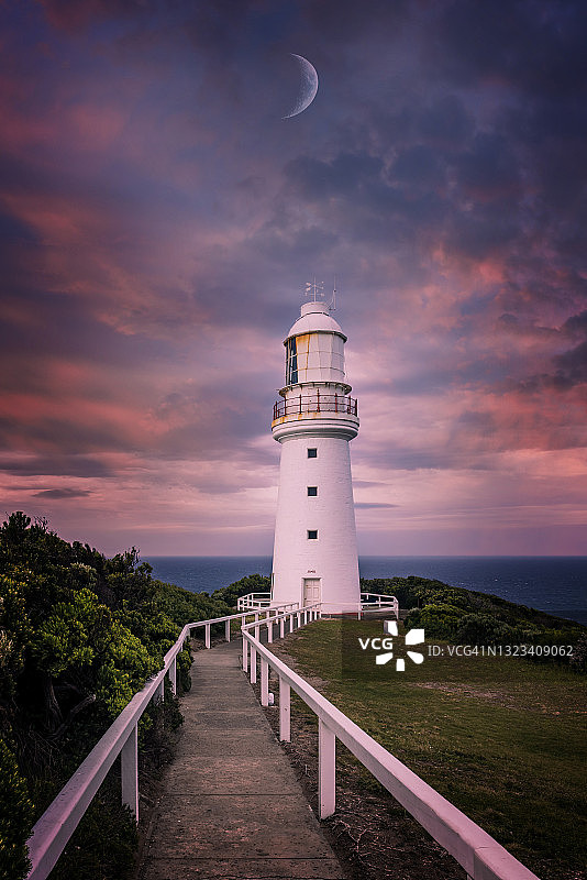 奥特威角灯塔图片素材