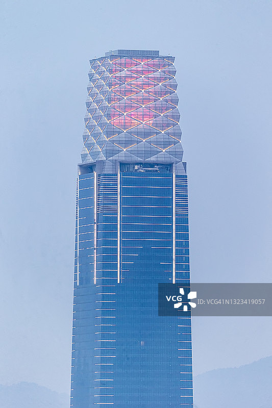 吉隆坡交易所106大楼的灯光图片素材