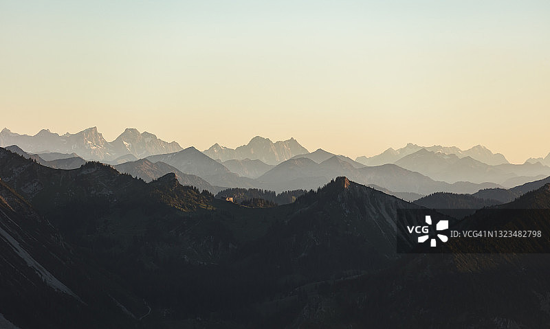 巴伐利亚山区风光图片素材