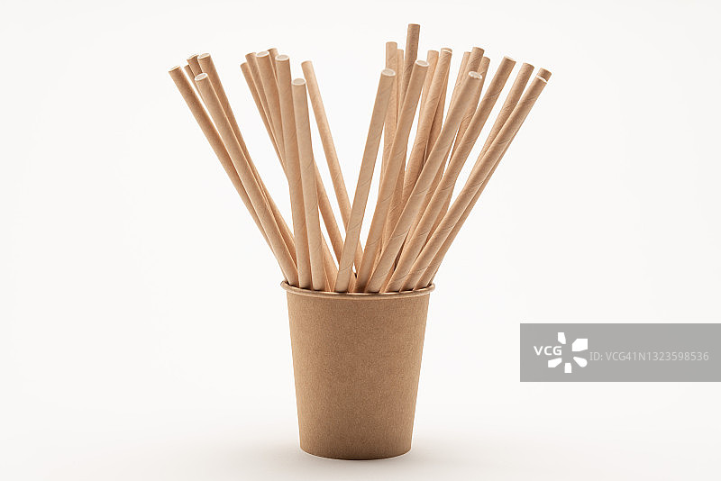 纸吸管图片素材