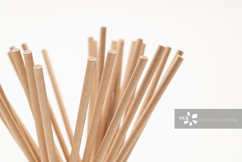 纸吸管图片素材