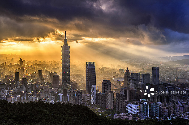 台北101大楼图片素材