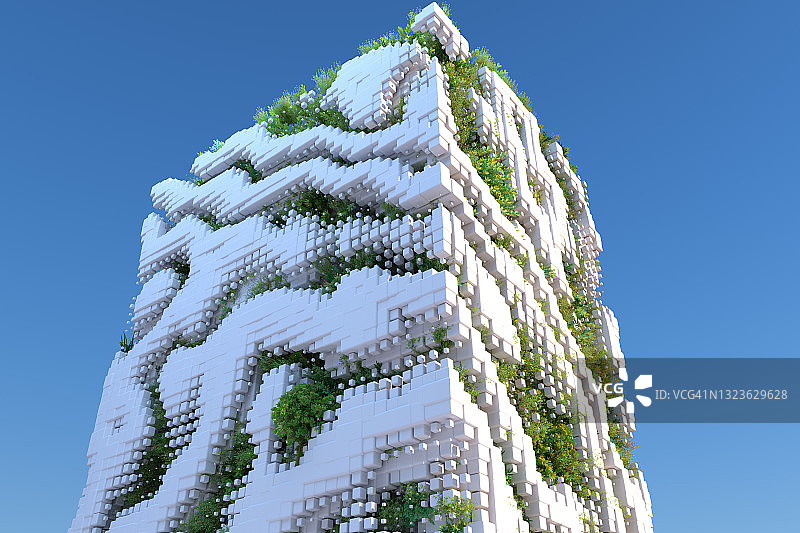 未来可持续建筑图片素材