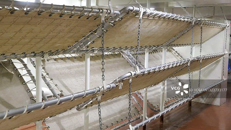 二战航母上的双层床图片素材