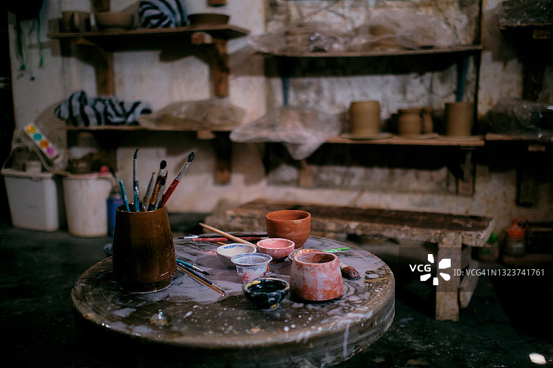 陶器工坊图片素材