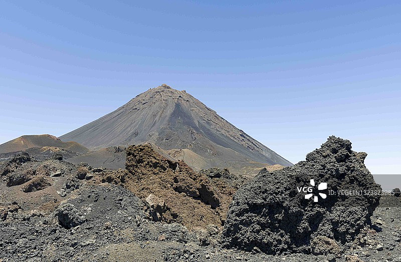 佛戈岛，佛得角图片素材