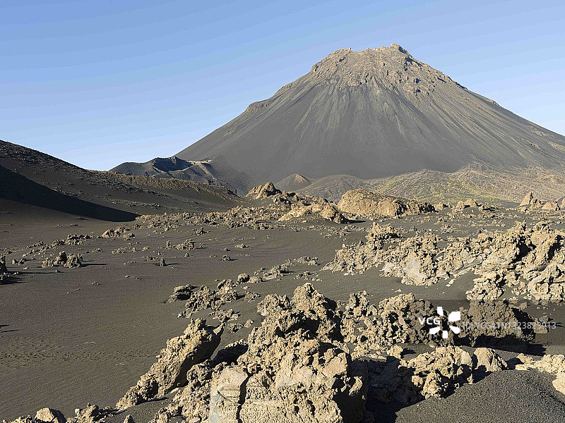 佛戈岛，佛得角图片素材