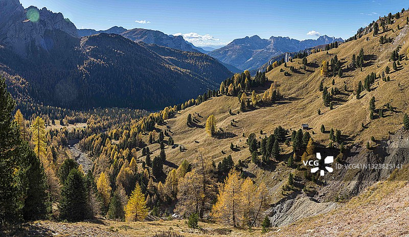 意大利特伦蒂诺瓦尔圣尼科洛图片素材