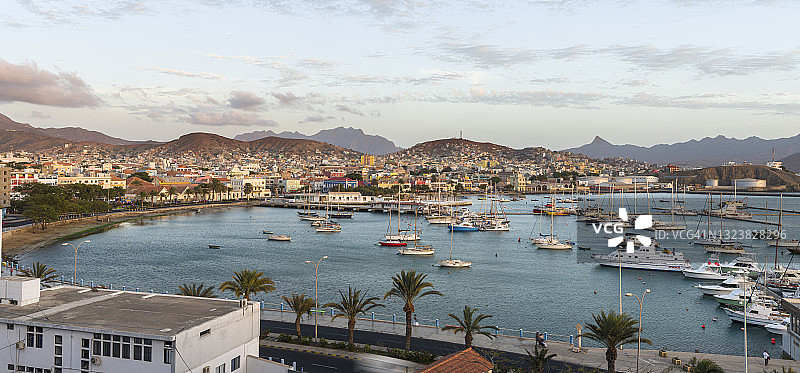 Mindelo. Sao Vicente. 佛得角图片素材