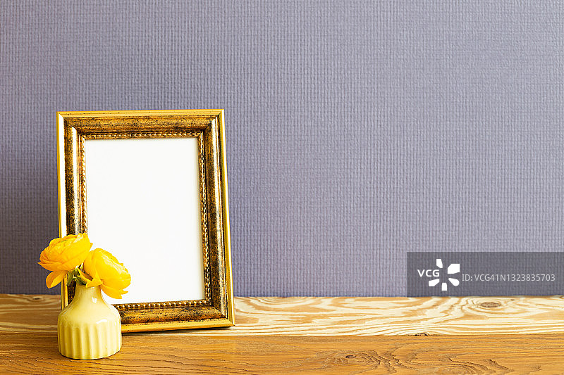 花朵和相框图片素材