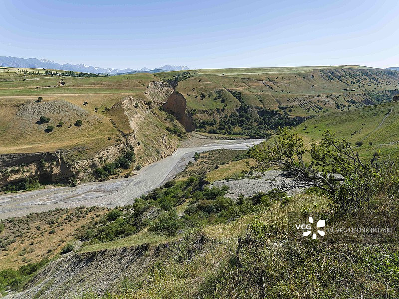 吉尔吉斯斯坦费尔干纳盆地图片素材