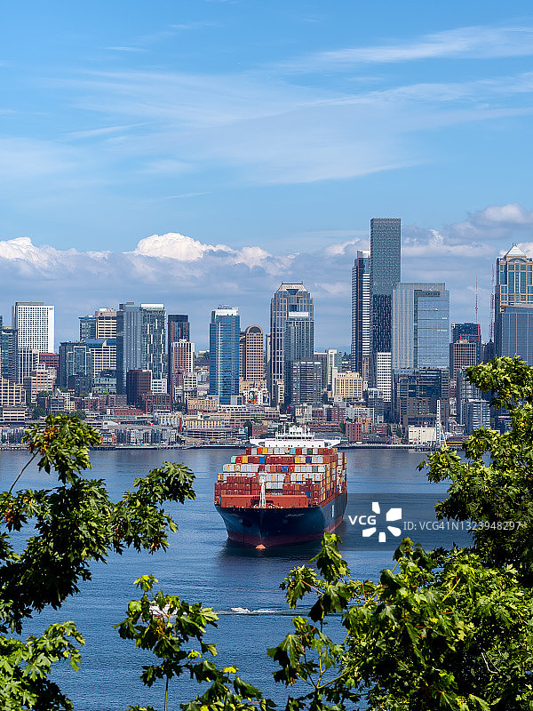西雅图的天空图片素材