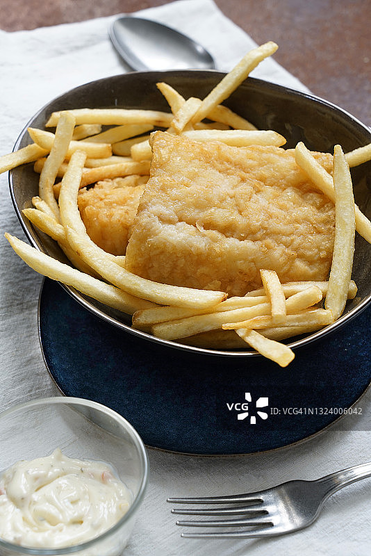 炸鱼薯条图片素材