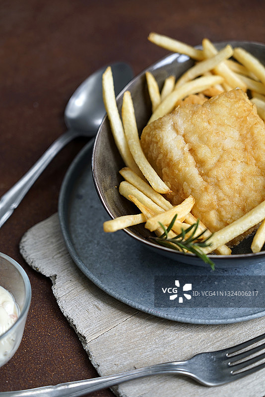 炸鱼薯条图片素材