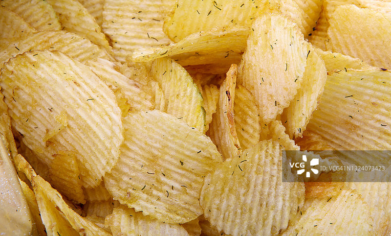 自制薯片纹理图片素材