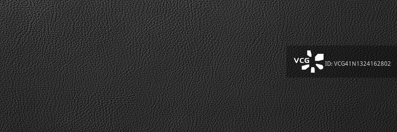 黑色皮革纹理背景宽幅banner图片素材