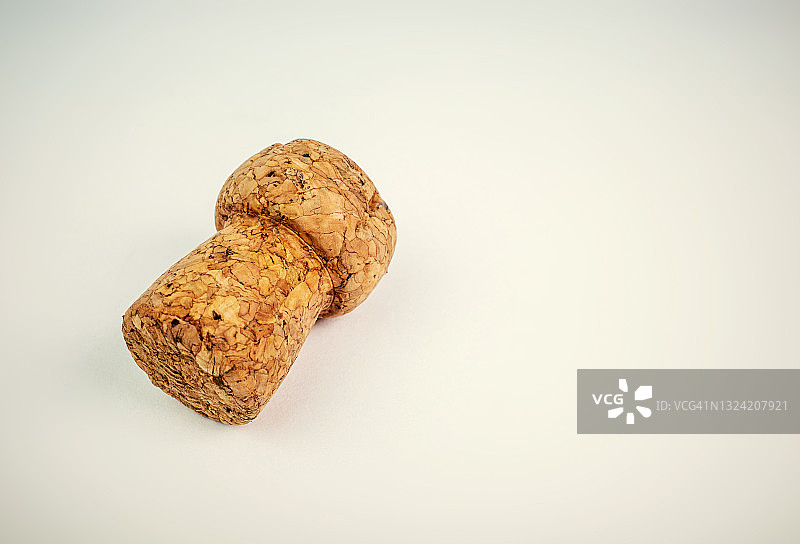 单个葡萄酒瓶塞图片素材