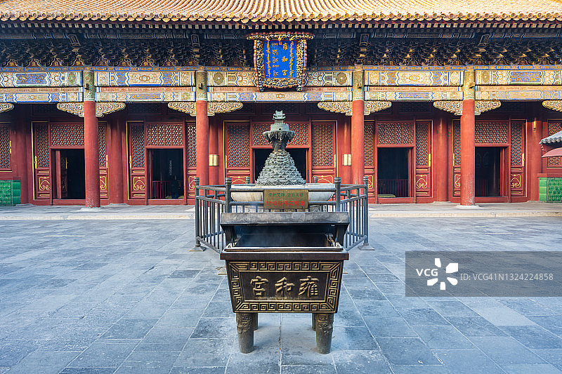 北京雍和宫图片素材