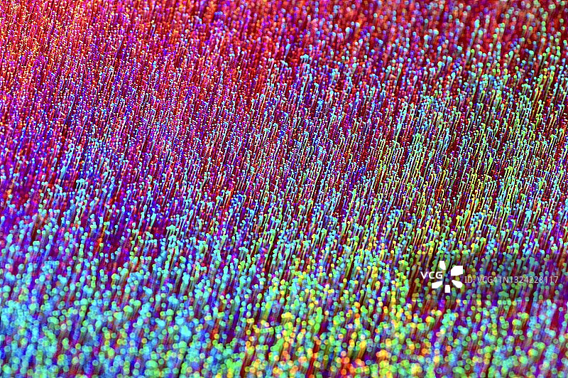 故障风点状光轨图片素材