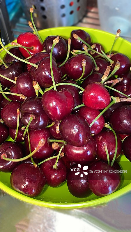 一碗樱桃图片素材