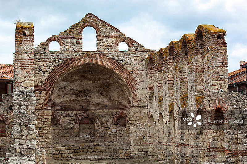 保加利亚内塞巴尔的圣索菲亚教堂图片素材