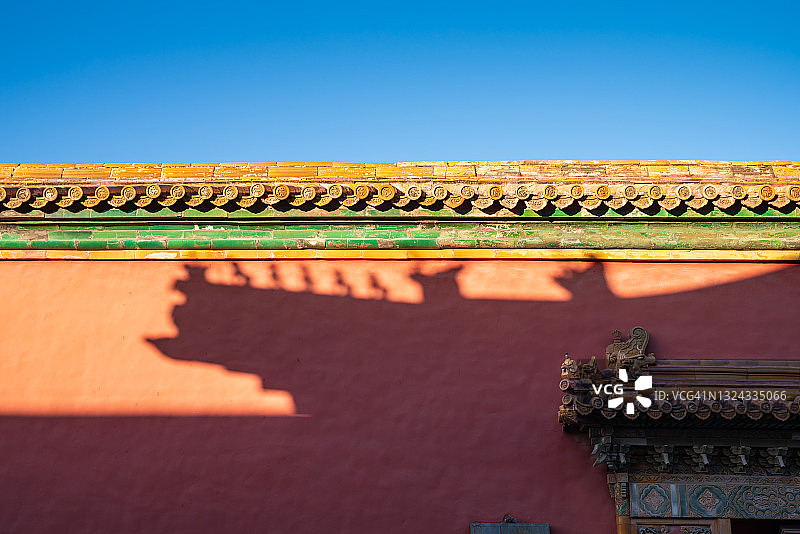 故宫的红墙图片素材