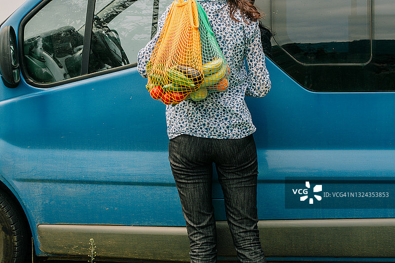 可持续购物，零浪费图片素材