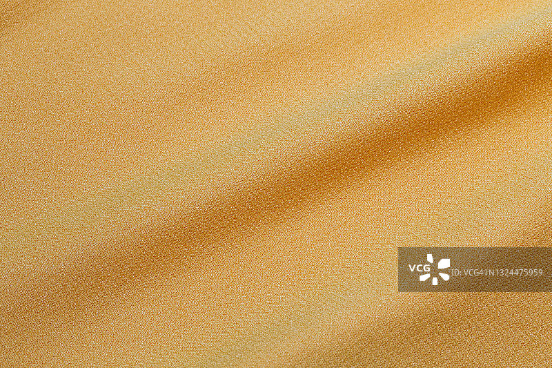 黄色聚酯纤维纺织品纹理背景图片素材