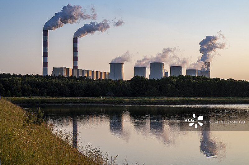燃煤电厂图片素材