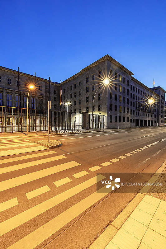 德国柏林联邦财政部图片素材