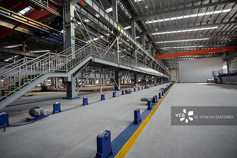 大型工厂内部图片素材