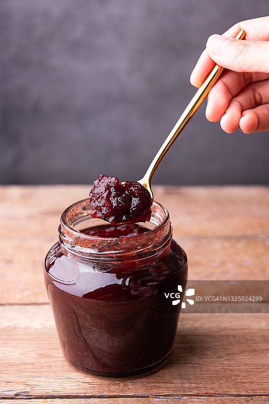 蔓越莓酱图片素材