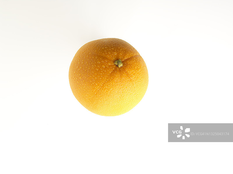 带水珠的橙子图片素材