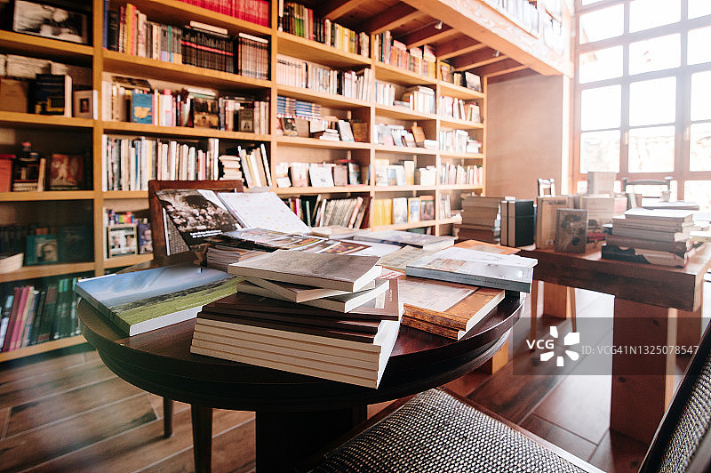 图书馆内景图片素材