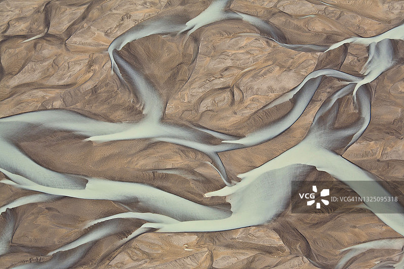 加拿大努纳武特巴瑟斯特湾抽象风景图片素材