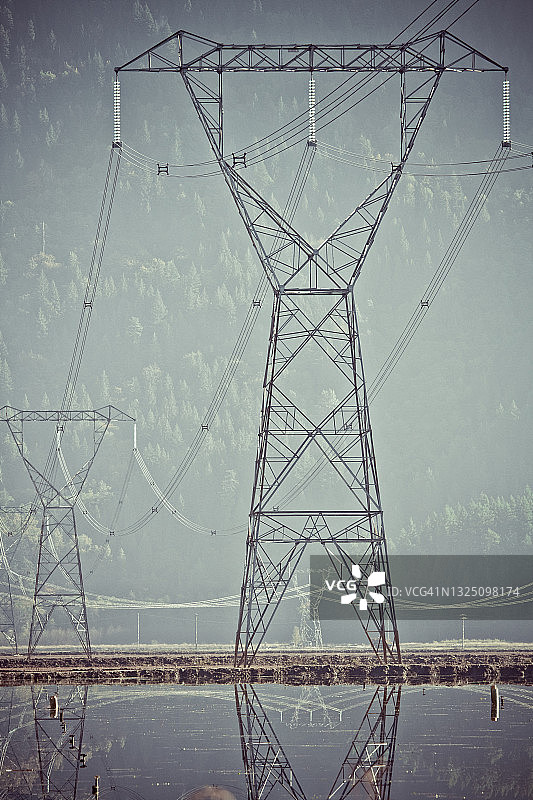 电力线路图片素材