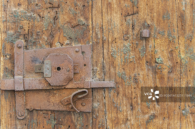 古老的木门图片素材