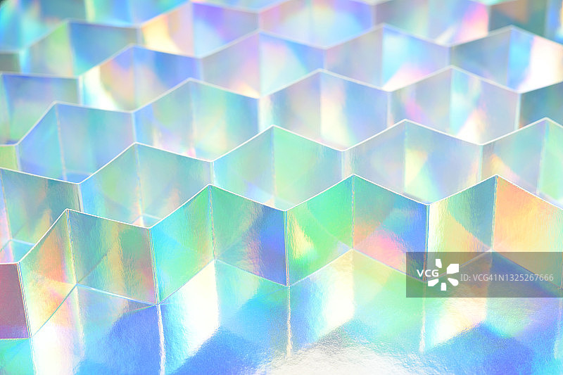 全息纸制成的抽象图案图片素材