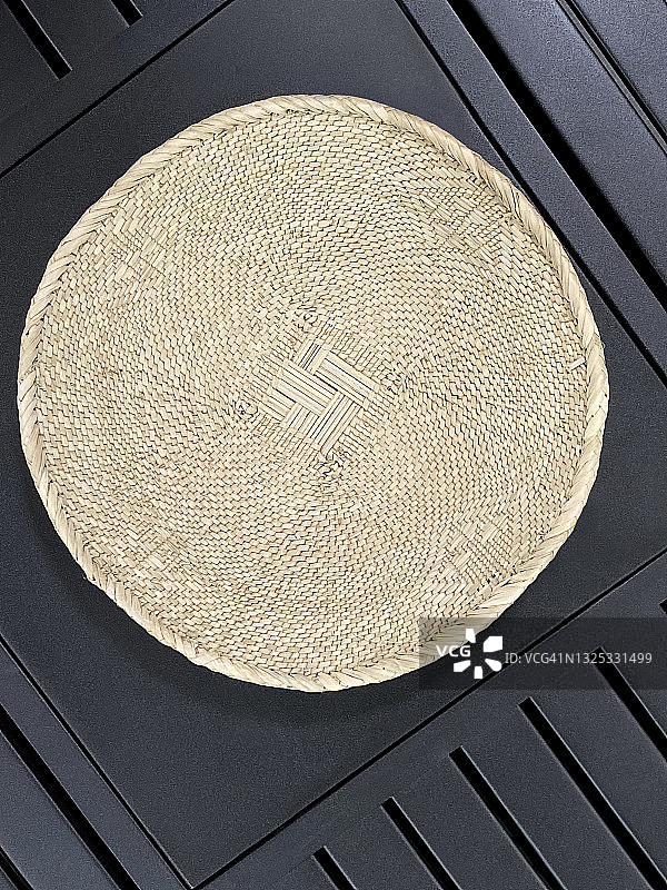 空柳条盘图片素材