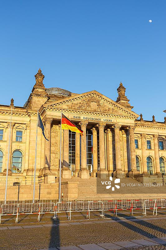德国柏林国会大厦图片素材