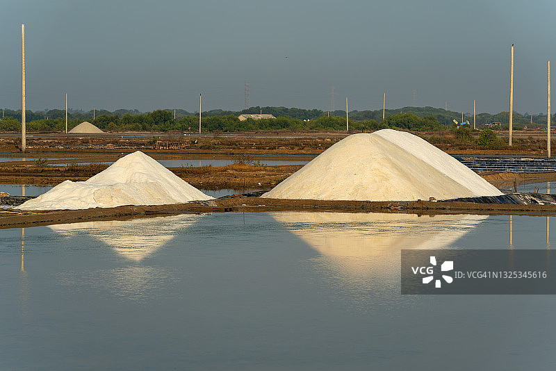 越南盐场图片素材