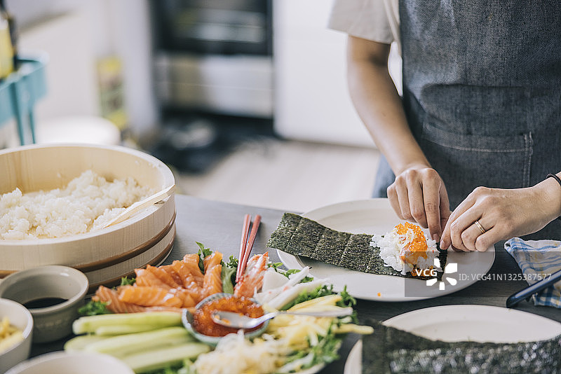 手卷寿司手卷图片素材